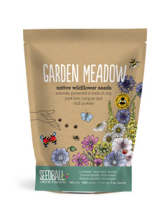 Garden Meadow Mix Seedballs packet