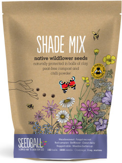 Shade Mix Seedballs packet