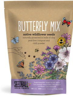 Butterfly Mix Seedballs packet