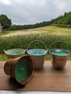 Trio of Fly Repelling Candles