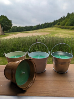 Trio of Fly Repelling Candles
